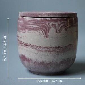 Handmade Concrete Candle: Fir | Cedarwood | Tobacco Leaf